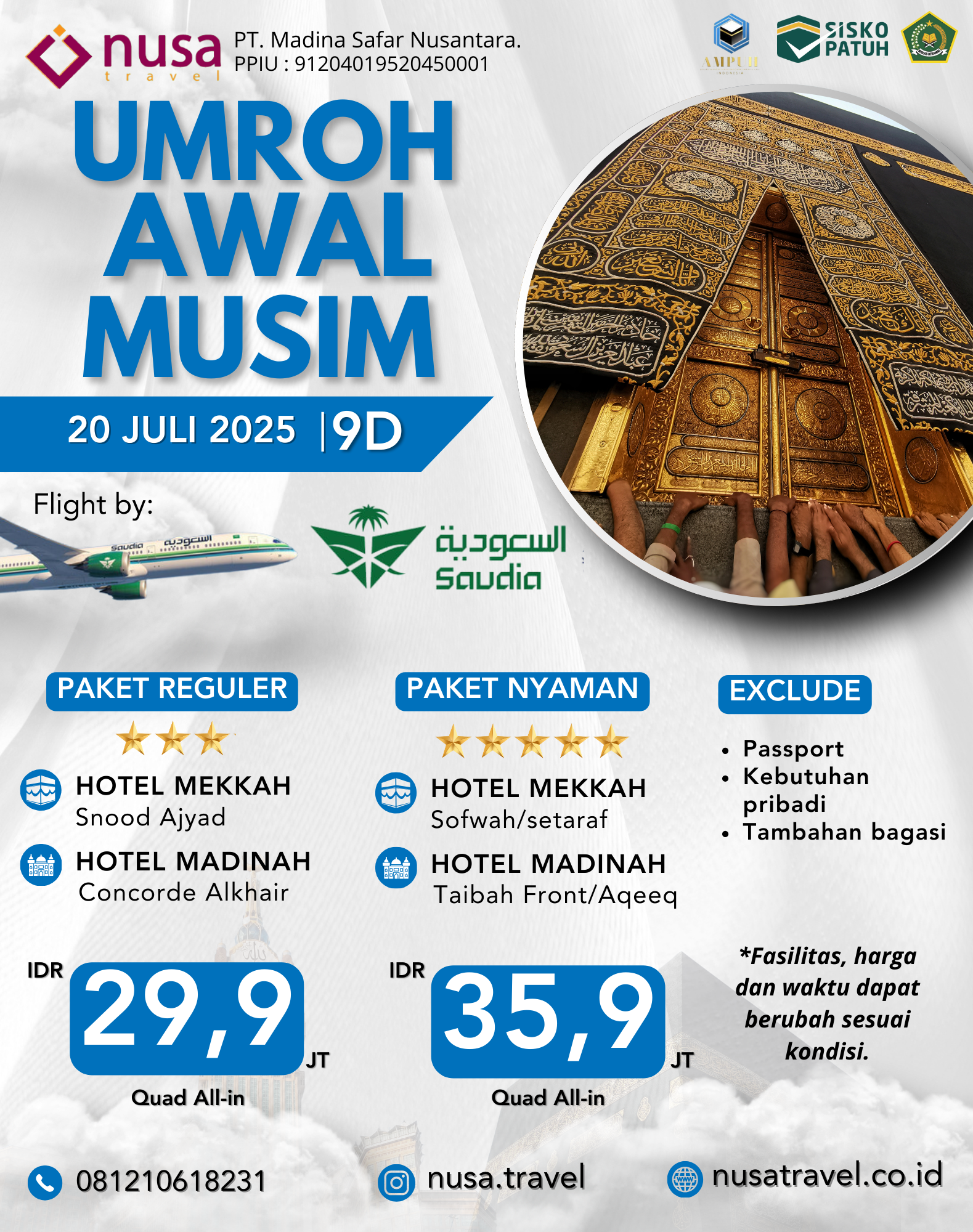 umroh awal musimm